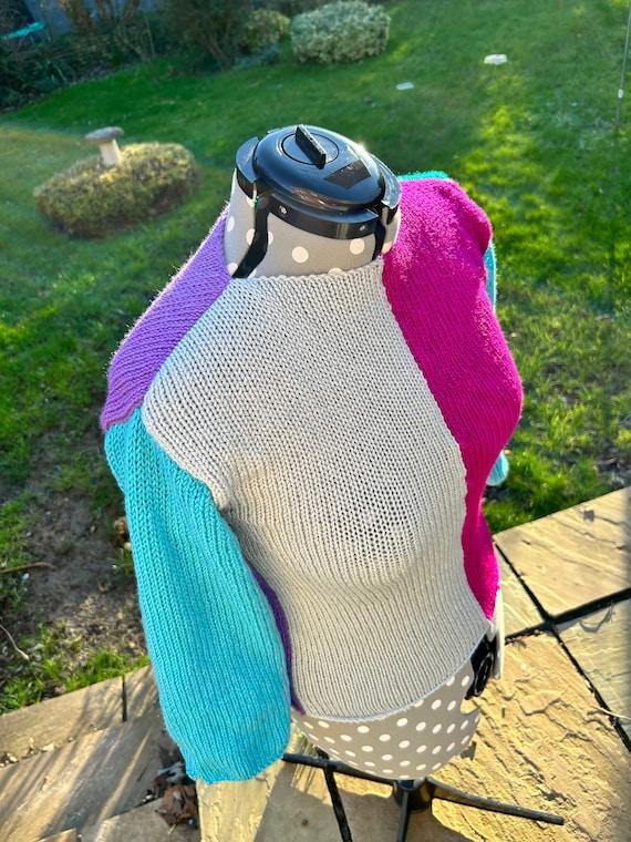 ニット・セーター IONSEOUL Mini Border Henry Neck Knit (2color) JE804 Knitting Pattern Henri Cardigan - Etsy