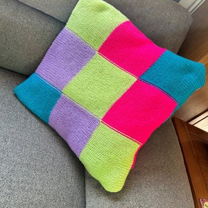 Knitting Machine Pattern - Cozi-Cush Blanket Throw - Addi, Sentro 48 or 46