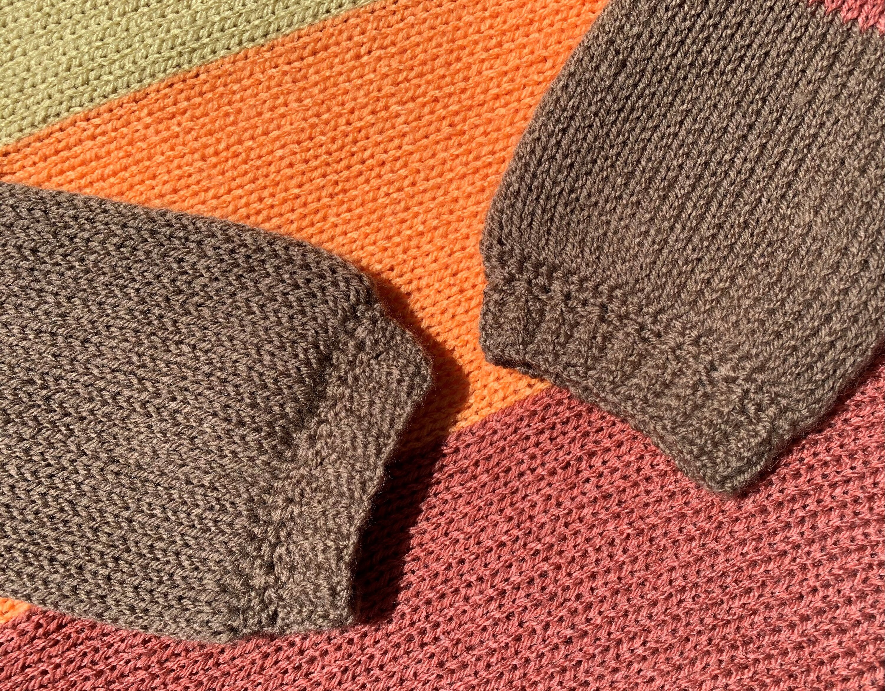 Knitting Machine Pattern - Sunset Sweater - Addi, Sentro 48 46 40