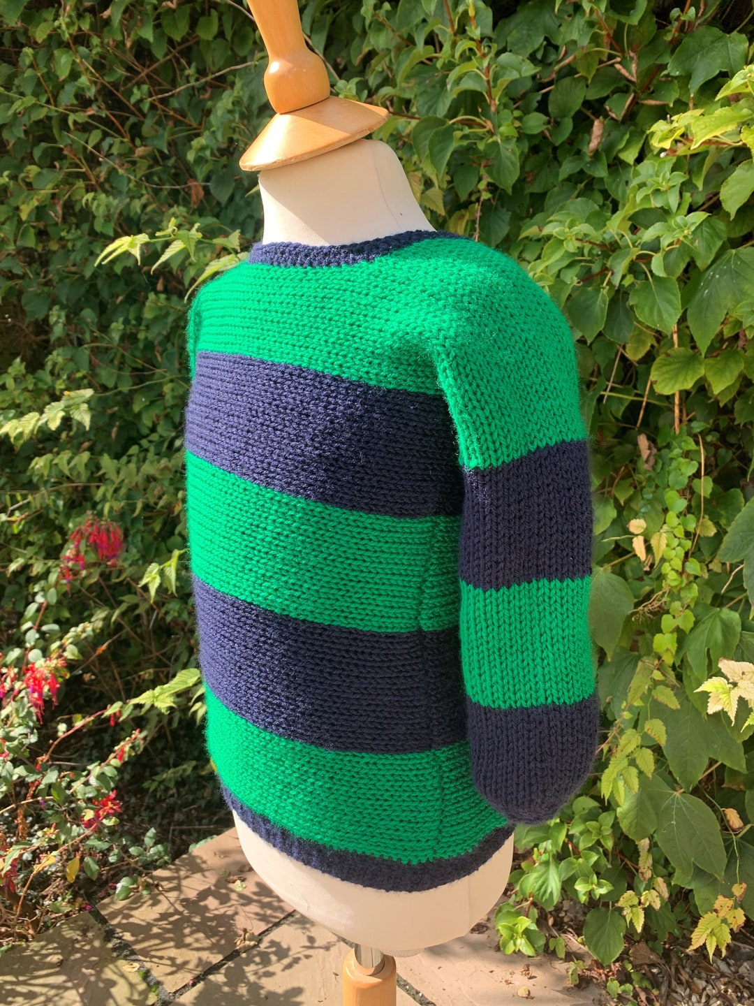 Knitting Machine Pattern - Children's Sweater - Addi, Sentro 22 Pin ...