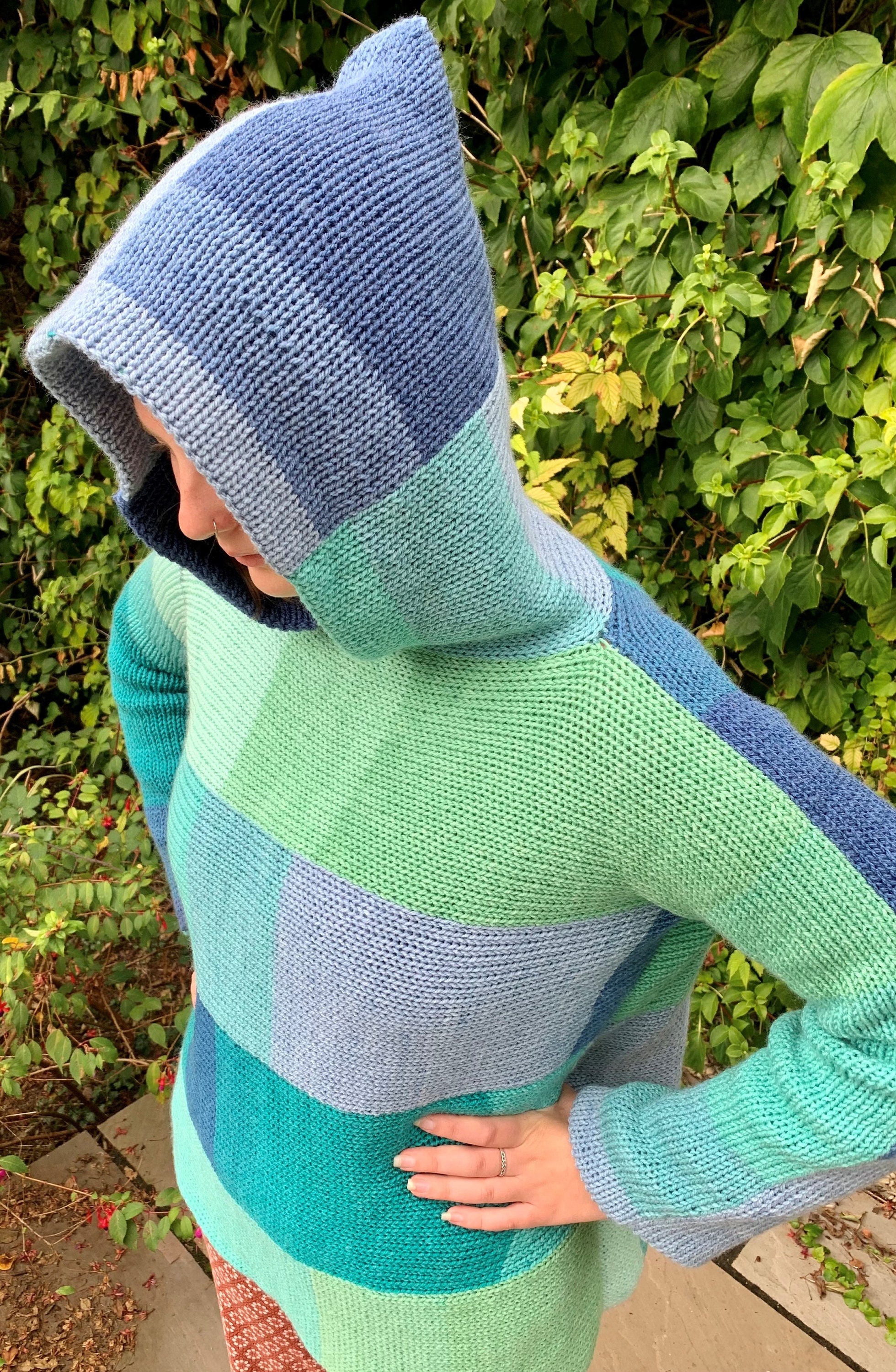 Knitting Machine Pattern Hoodie Sweater Addi Sentro 48 46 Etsy UK