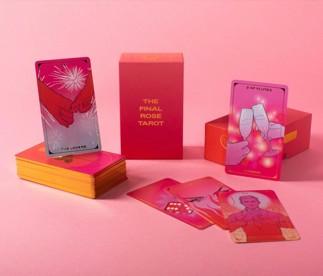Final Rose Tarot Deck Guidebook Tarot Cards for - Etsy