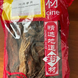 丹参 Dan Shen / Miltiorrhiza Danshen Chinese Sage 4-16 oz