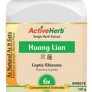 Huang Lian (Coptis Rhizome , 黃連 ) 6x Concentrated Granules 100 g