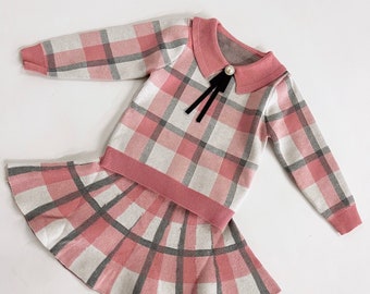 Plaid Princess Set