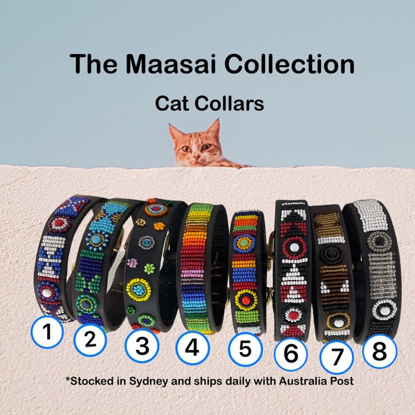 Beaded Cat Collar Etsy