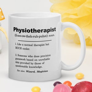 Physiotherapist, Physiotherapist Gift, Physiotherapist Coffee Mug, Physiotherapist Birthday Gift, Physiotherapist Christmas Graduation Gift