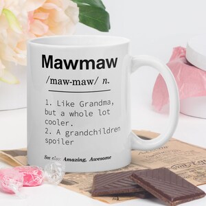 Mawmaw Gifts, Mawmaw Mothers Day Gifts, Mawmaw Birthday Gifts, Mawmaw Cup, Mawmaw Mug, Mawmaw Coffee Mug, Mawmaw Mug Gifts for Christmas
