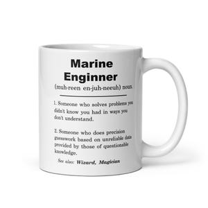 Maritiem ingenieur, mok maritiem ingenieur, cadeau maritiem ingenieur, cadeau-ideeën maritiem ingenieur, cadeau-ideeën maritiem ingenieur
