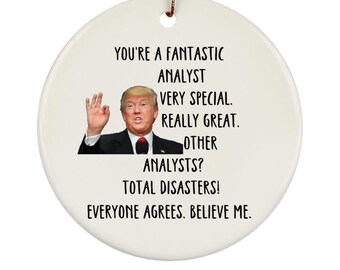 Analyst, Analyst Ornament, Analyst Gift, Analyst Appreciation Gift, Analyst Gift Ideas, Analyst Christmas Gift, Analyst Birthday Gift