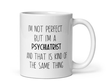 Psiquiatra, taza de psiquiatra, regalo de psiquiatra, regalo de agradecimiento de psiquiatra, ideas de regalo de psiquiatra, regalo de Navidad de psiquiatra