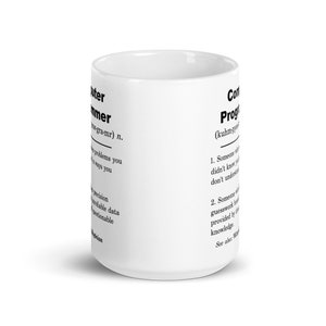 Computer Programmer, Computer Programmer Gift, Computer Programmer Mug, Computer Programmer Gift Idea, Computer Programmer Christmas