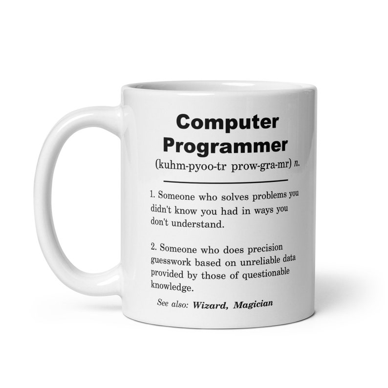Computer Programmer, Computer Programmer Gift, Computer Programmer Mug, Computer Programmer Gift Idea, Computer Programmer Christmas