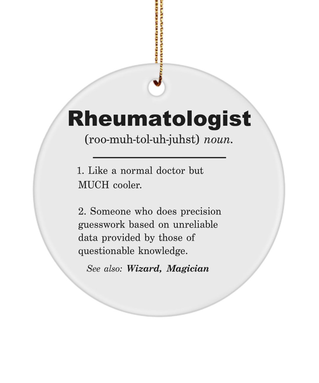 Rheumatologist Gifts, Rheumatologist Christmas Ornament, Rheumatologist