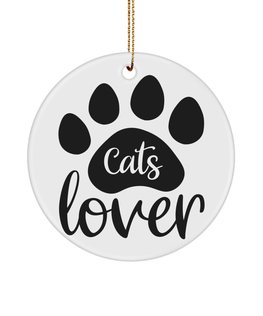 Cat Ornament, Cat Mom, Cat Dad, Cat Lovers Gift, Cats Lover Christmas