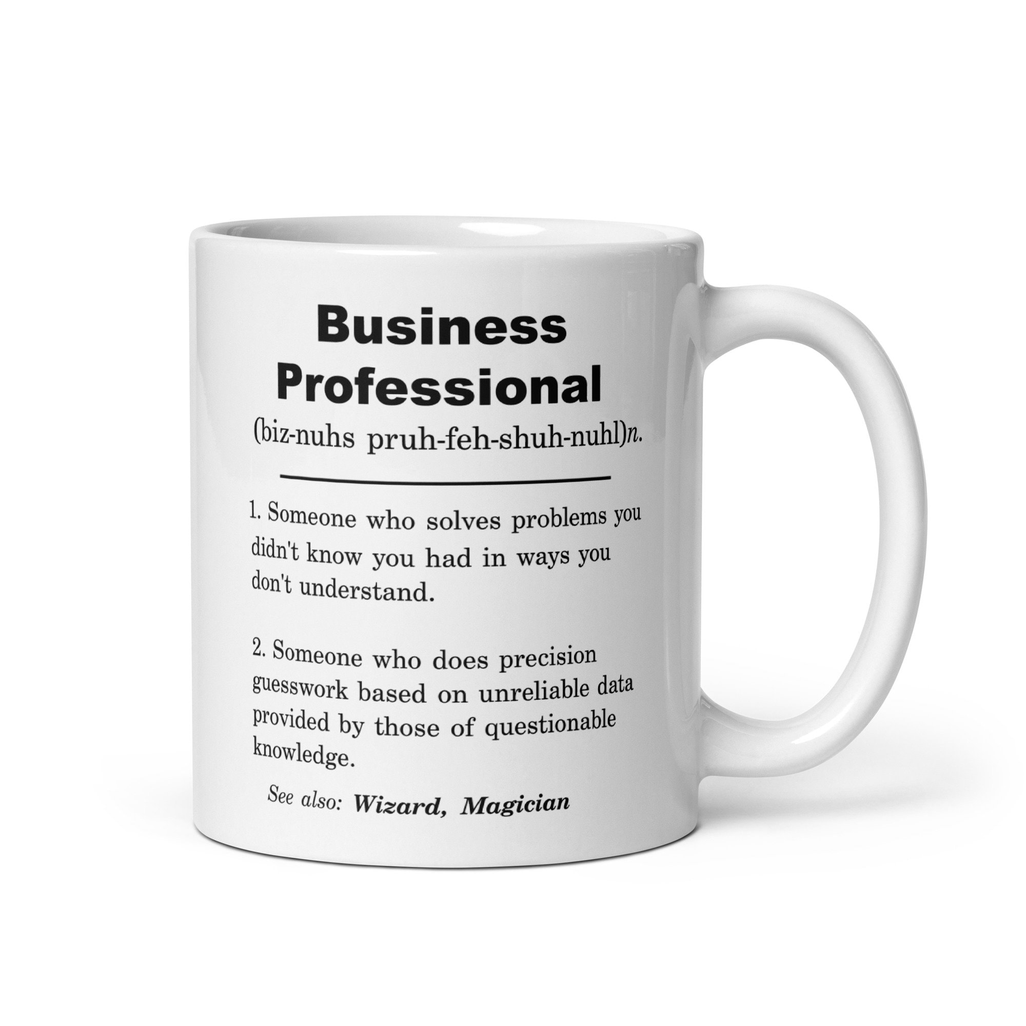Mug pour professionnel, Cadeau pour professionnel, Cadeau pour professionnel, Idée cadeau pour professionnel, Professionnels d'affaires