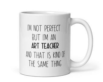 Profesor de arte, taza de profesor de arte, regalo de profesor de arte, regalo de agradecimiento de profesor de arte, ideas de regalo de profesor de arte, regalo de Navidad de profesor de arte