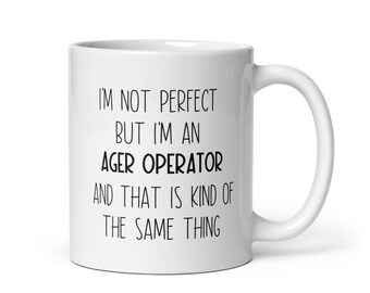 Ager Operator Mug, Ager Operator Gift, Ager Operator Appreciation Gifts, Ager Operator Gift ideas, Ager Operator Christmas Gifts