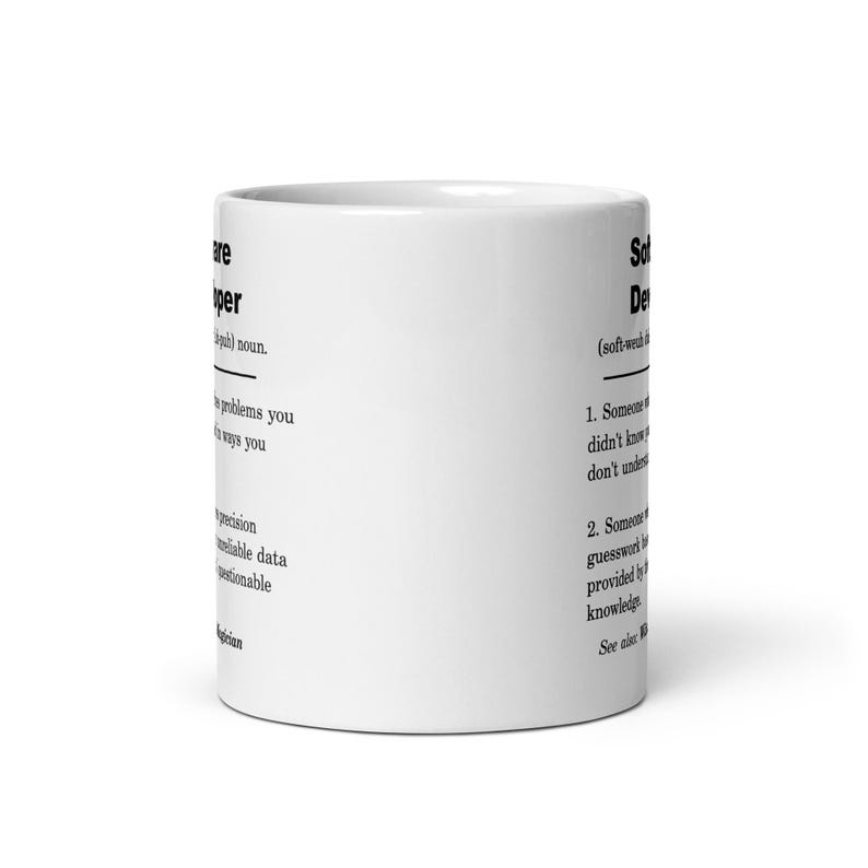 Software Developer, Software Developer Mug, Software Developer Gift, Software Developer Appreciation Gift, Software Developer Gift Ideas