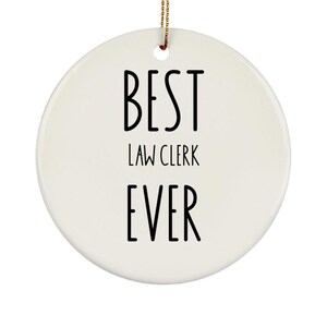 Law Clerk Ornament, Law Clerk Gift, Law Clerk Appreciation Gift, Law Clerk Gift Ideas, Law Clerk Christmas Gift, Law Clerk Birthday Gift