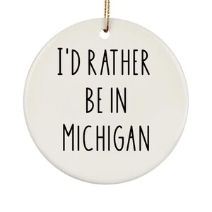 Michigan Ornament, Michigan Gift, Michigan Appreciation Gift, Michigan Gift Ideas, Michigan Christmas Gift, Michigan Birthday Gift