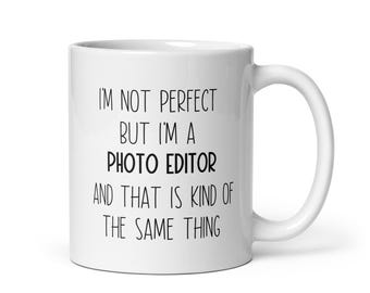 Editor de fotos, taza de editor de fotos, regalo de editor de fotos, regalo de agradecimiento de editor de fotos, ideas de regalo de editor de fotos, regalo de Navidad de editor de fotos