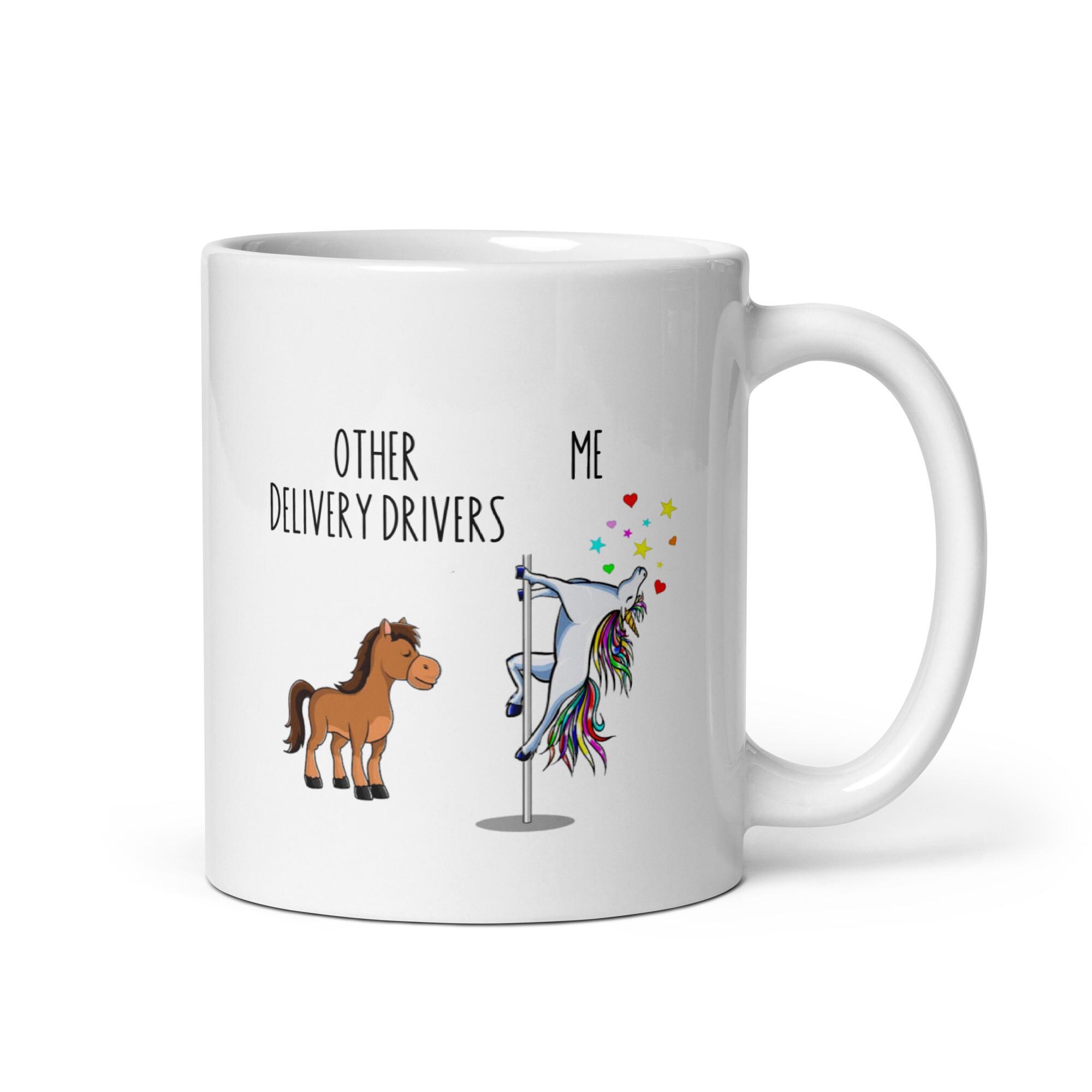 Tazza per fattorino, regalo per fattorino, regalo di apprezzamento per fattorino, idee regalo per fattorino, regalo di Natale per fattorino