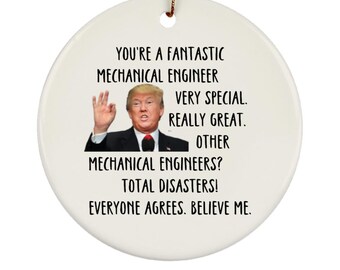 Mechanical Engineer Ornament, Mechanical Engineer Gift, Mechanical Engineer Appreciation Gift, Mechanical Engineer Gift Ideas