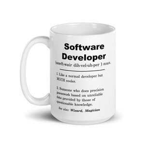 Software Developer Gift, Software Developer Mug, Software Developer Graduation Gift, Software Developer Birthday Gift, Software Developer