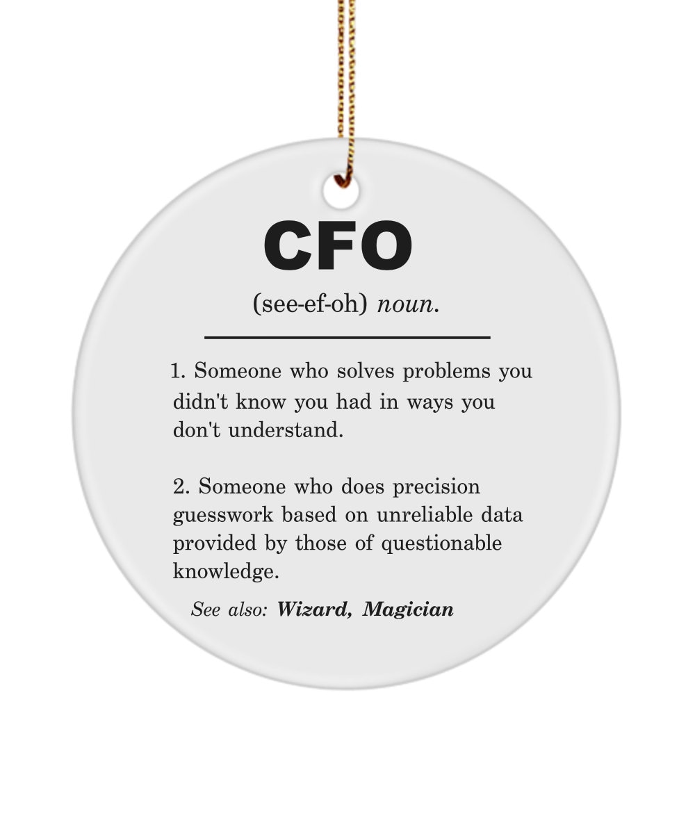 Best Chief Financial Officer, New CFO, CFO Gift, CFO Ornament, Cfo Gift ...