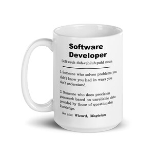 Software Developer, Software Developer Mug, Software Developer Gift, Software Developer Appreciation Gift, Software Developer Gift Ideas