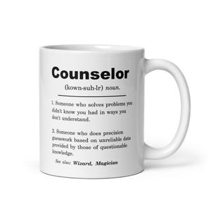 Counselor Coffee Mug, Counselor Gifts, Counselor Gift Ideas, Counselor Christmas Gift, Counselor Birthday Gift, Counselor Appreciation Gift