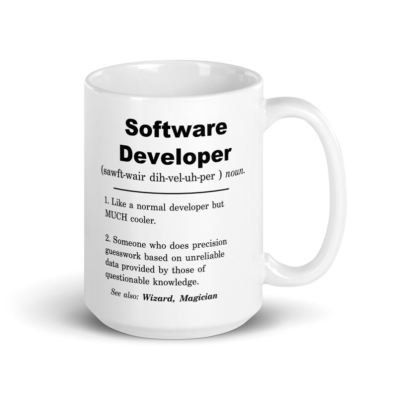 Software Developer Gift, Software Developer Mug, Software Developer Graduation Gift, Software Developer Birthday Gift, Software Developer