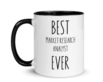 Taza de análisis de investigación de mercado, regalo de análisis de investigación de mercado, agradecimiento por el análisis de investigación de mercado, ideas para regalos de análisis de investigación de mercado