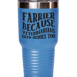 Best farrier tumbler, gift for farrier, farrier gift, blacksmith gift for men women, horseshoer, farrier graduate gift, horse hoof repair