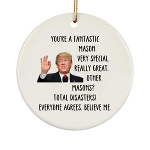 Mason, Mason Ornament, Mason Gift, Mason Appreciation Gift, Mason Gift Ideas, Mason Christmas Gift, Mason Birthday Gift