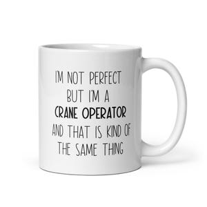 Crane Operator Mug, Crane Operator Gift, Crane Operator Appreciation Gift, Crane Operator Gift Ideas, Crane Operator Christmas Gift
