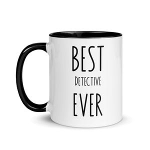 Detective Mug, Detective Gift, Detective Appreciation Gift, Detective Gift Ideas, Detective Christmas Gift, Detective Birthday Gift