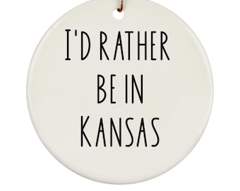 Kansas, Kansas Ornament, Kansas Gift, Kansas Appreciation Gift, Kansas Gift Ideas, Kansas Christmas Gift, Kansas Birthday Gift