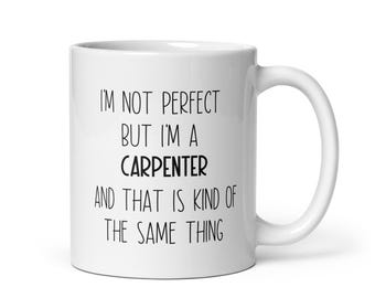 Carpintero, taza de carpintero, regalo de carpintero, regalo de agradecimiento de carpintero, ideas de regalos de carpintero, regalo de Navidad de carpintero, cumpleaños de carpintero