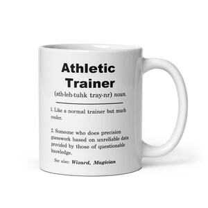Athletic Trainer Mug, Athletic Trainer Gifts, Gift for Athletic Trainer, Athletic Trainer coffee Mug, Athletic Trainer Definition Coffee Mug