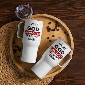 What God Cannot Do Does Not Exist, NSPPD 7am Fire Prayers, Pastor Jerry Eze Live, What God Cannot Do Does Not Exist Travel Mug