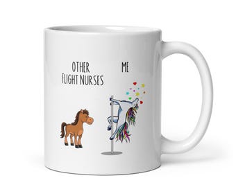 Infermiera di volo, Tazza per infermiera di volo, Regalo per infermiera di volo, Regalo di ringraziamento per infermiera di volo, Idee regalo per infermiera di volo, Regalo di Natale per infermiera di volo