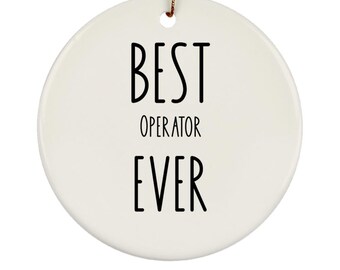 Operator, Operator Ornament, Operator Gift, Operator Appreciation Gift, Operator Gift Ideas, Operator Christmas Gift, Operator Birthday Gift