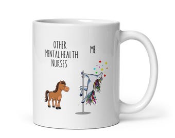 Psychische Krankenschwester Tasse, Psychische Krankenschwester Geschenk, Psychische Krankenschwester Wertschätzung Geschenk, Psychische Krankenschwester Geschenkideen