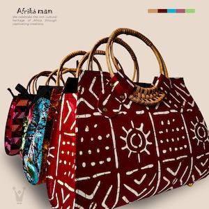 Frauen afrikanische Handtasche