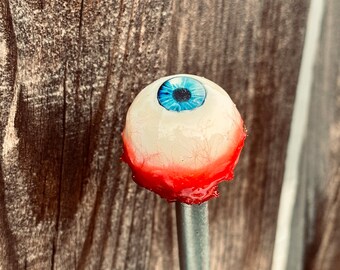 Glowing eyeball shooter rod (stern style)