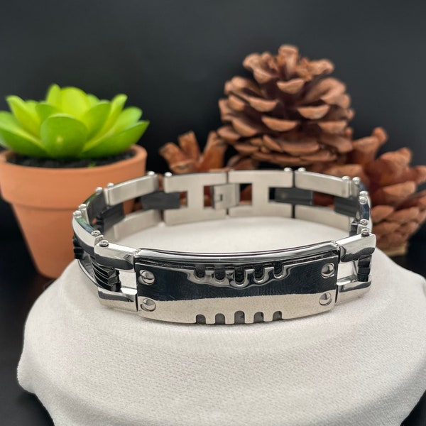 Personalized Mens Bracelets Stainless Steel Bracelets Bracelet For Men Steel Bracelet Men's Stainless Jewelry