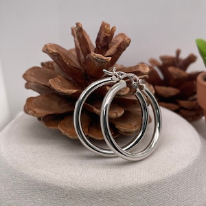 Sterling Silver Earrings 925 Sterling Silver Earrings Gift For Her 29.50x29.50mm