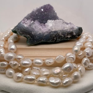 Baroque Pearl Necklace, Pearl Necklace, GIFT FOR WOMAN- 9x11MM